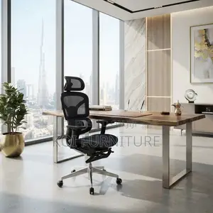 Office Chairs; Orthopedic High Backrest Chair With Footrest