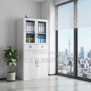 Office Cabinet; Two Doors Stainless Office Staorage Files Cabinet