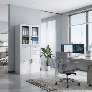 Office Cabinet; Two Doors Stainless Office Staorage Files Cabinet