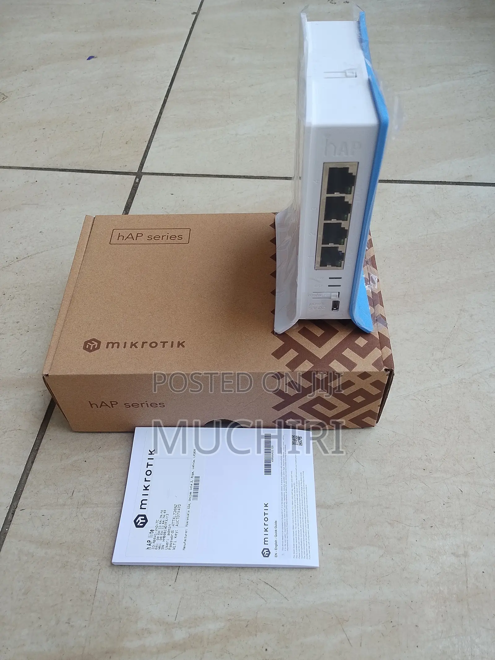 Mikro Tik Mikrotik Router - Rb941-2nd-Tc
