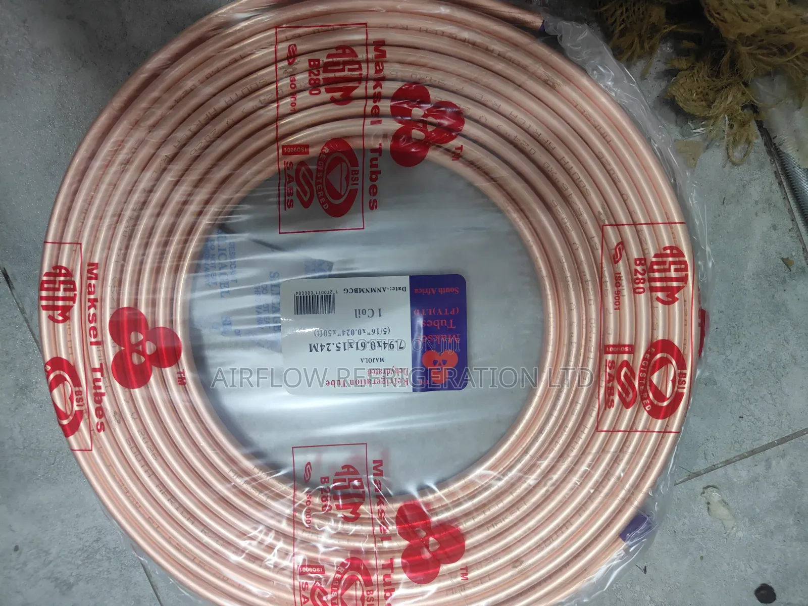 5/16" School Laboratory Copper Pipe