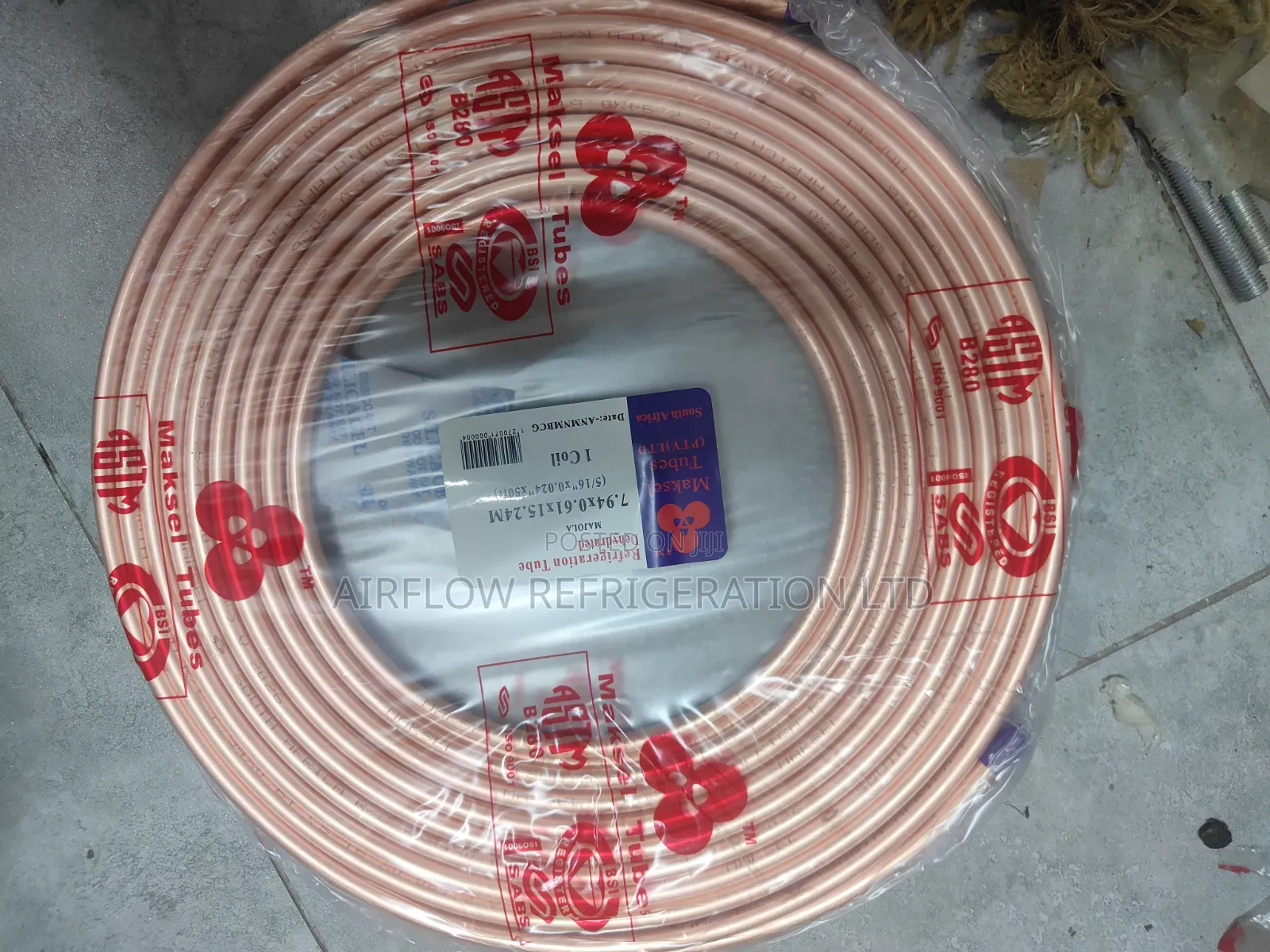 5/16" School Laboratory Copper Pipe