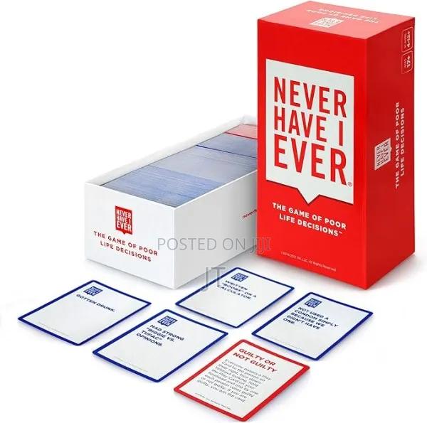 Never Have I Ever Card Game - main view