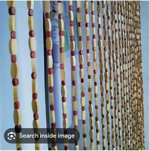 Beaded Wooden Door Curtain ( Size 100cm×180cm)