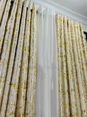 Marble/ Velvet Curtains