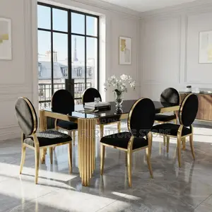 Dining Set; Six Seaters Modern Dining Sets