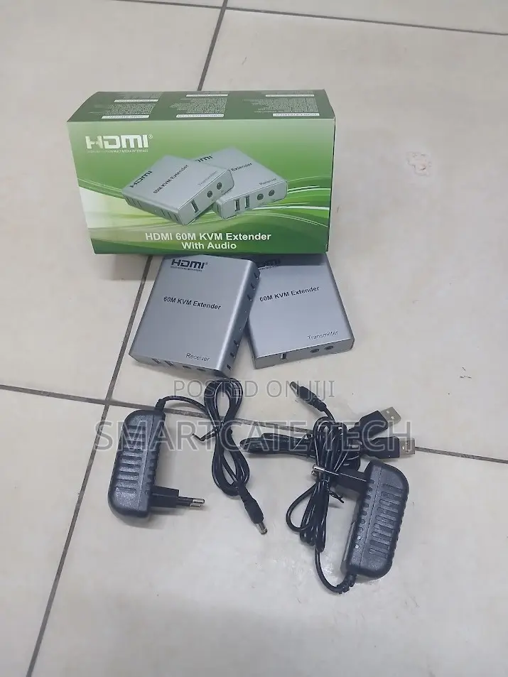 60M HDMI KVM Extender With Audio – Long-Distance 1080P Signal