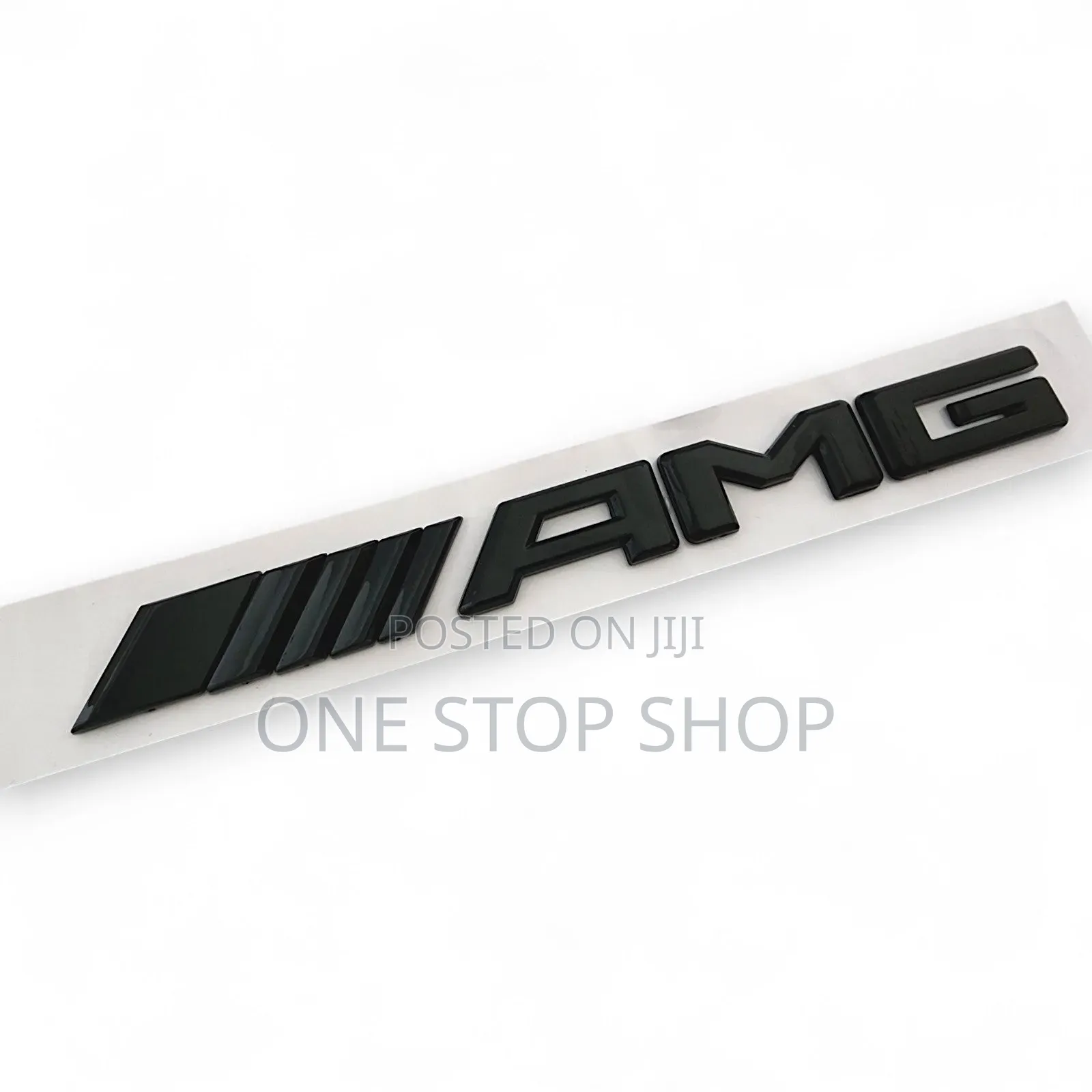 Black or Chrome 3D Mercedes AMG Rear Trunk Boot Emblem Badge