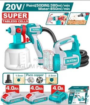Total Cordless Spray Gun 380l/Min