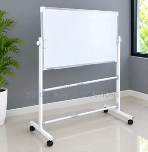 90cmx60cm Whiteboard With Wheeled Stand