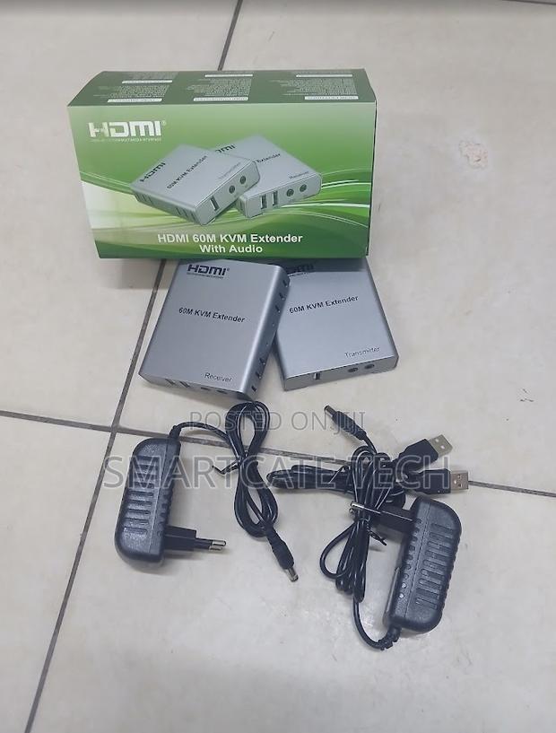 60M HDMI KVM Extender With Audio | High-Quality Video USB Control