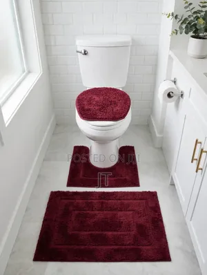 Absorbent Non-Slip 3 PC Toilet Set