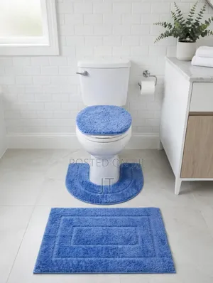 Absorbent Non-Slip 3 PC Toilet Set