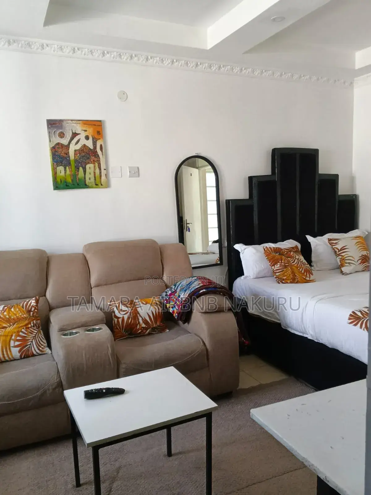 Studio Airbnb Nakuru CBD With Gym
