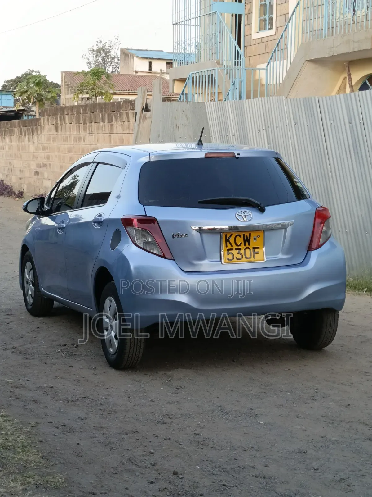 Toyota Vitz 2012 Blue