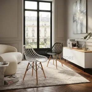Dining Chairs; Armless Modern Living Room Dining Chairs