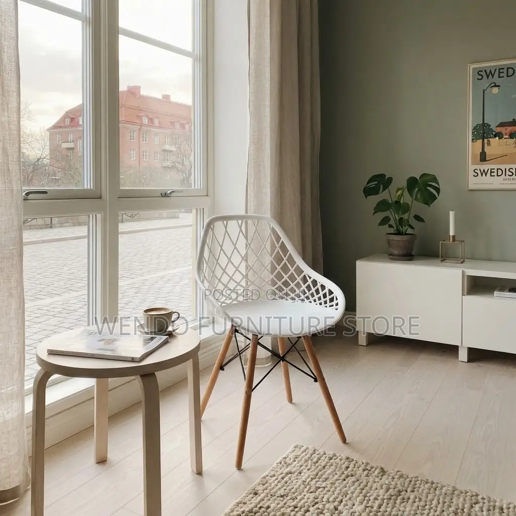Dining Chairs; Armless Modern Living Room Dining Chairs