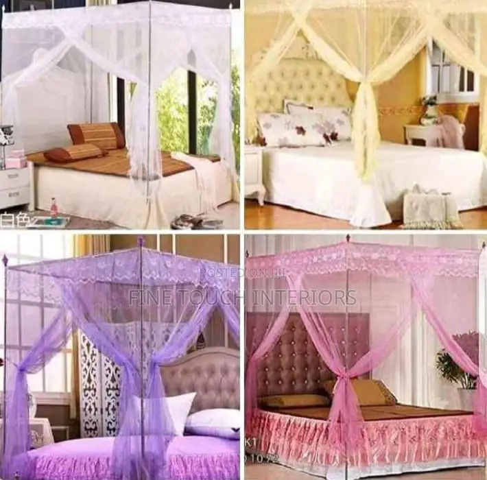 4 Stand Mosquito Net for Bedroom Decor