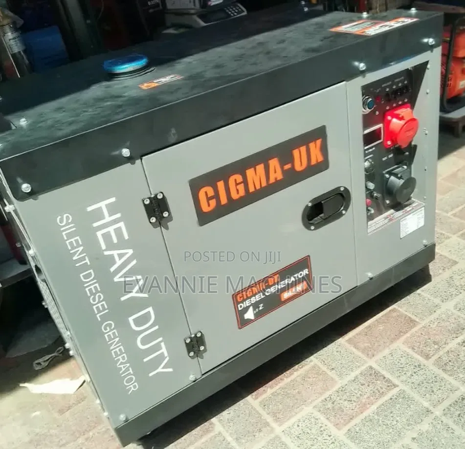 Cigma-Uk Heavy Duty Silent Diesel Generator