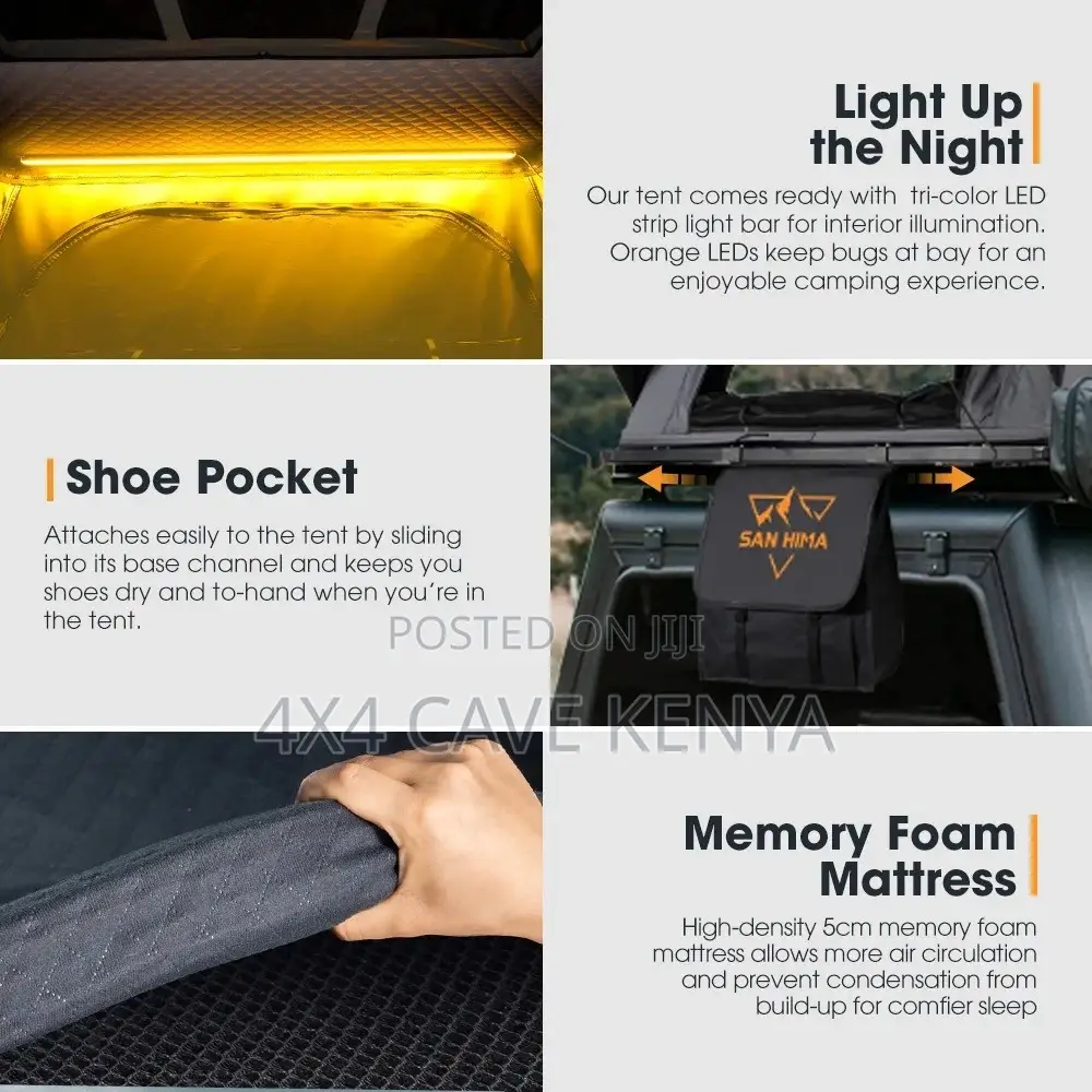 SAN HIMA Kalbarri Lite Roof Top Tent
