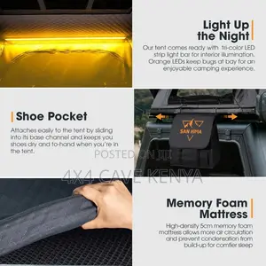SAN HIMA Kalbarri Lite Roof Top Tent