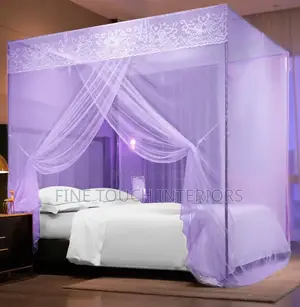 4 Stand Mosquito Net- Bedroom Essential