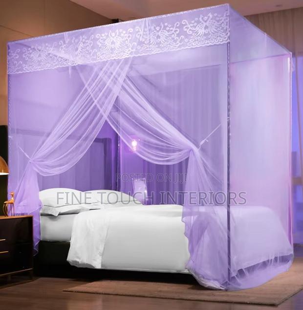 4 Stand Mosquito Net- Bedroom Essential