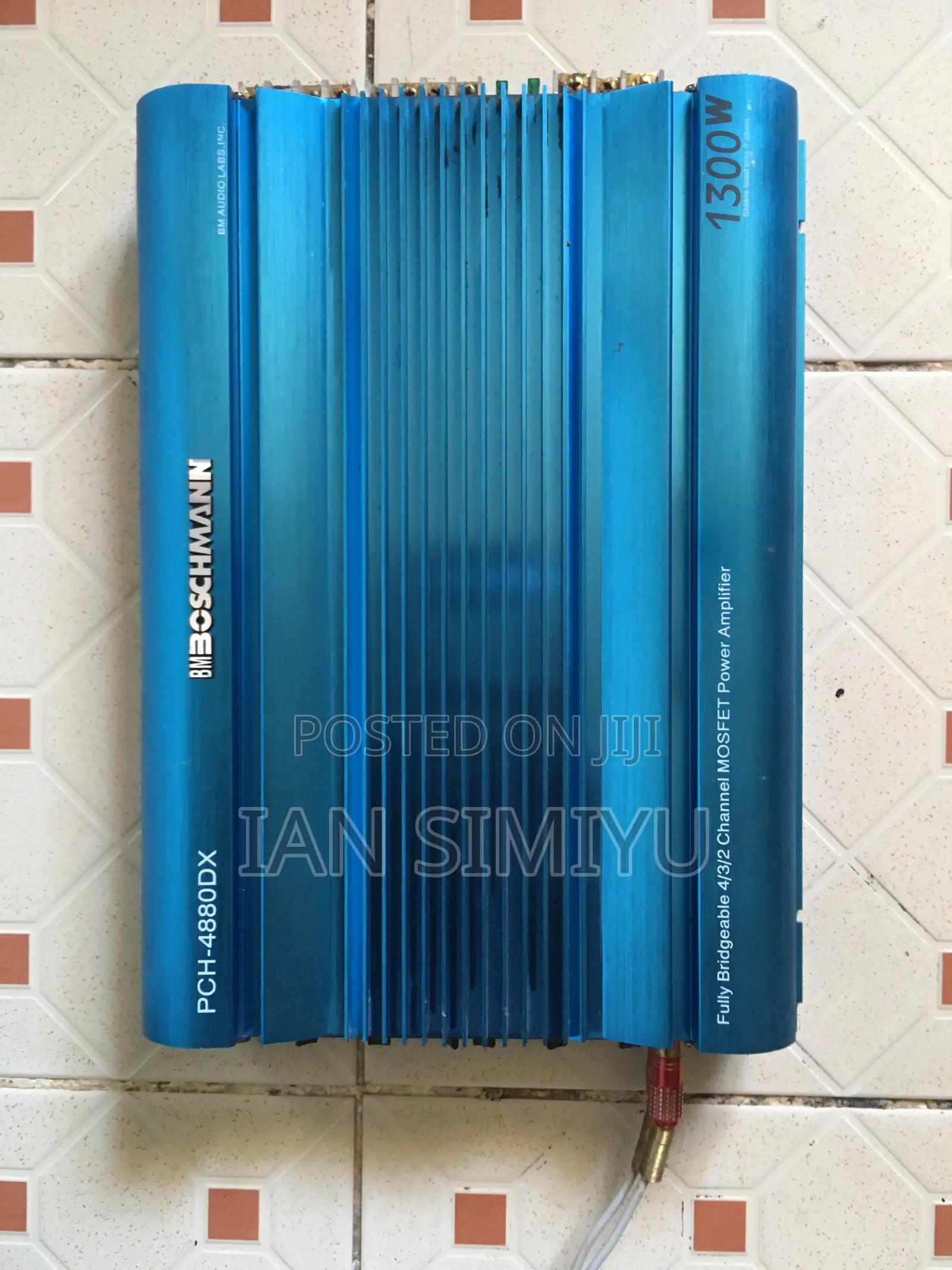 Kenwood Subwoofer + BM Boschmann Amplifier