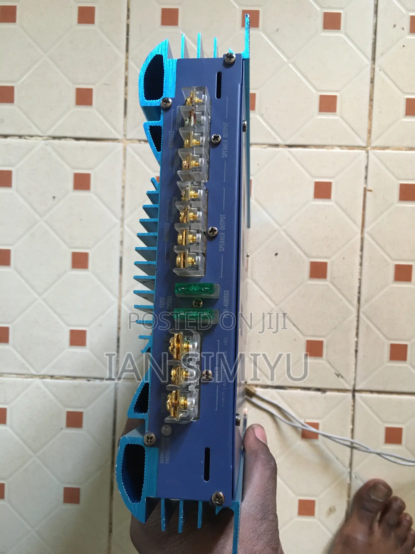 Kenwood Subwoofer + BM Boschmann Amplifier