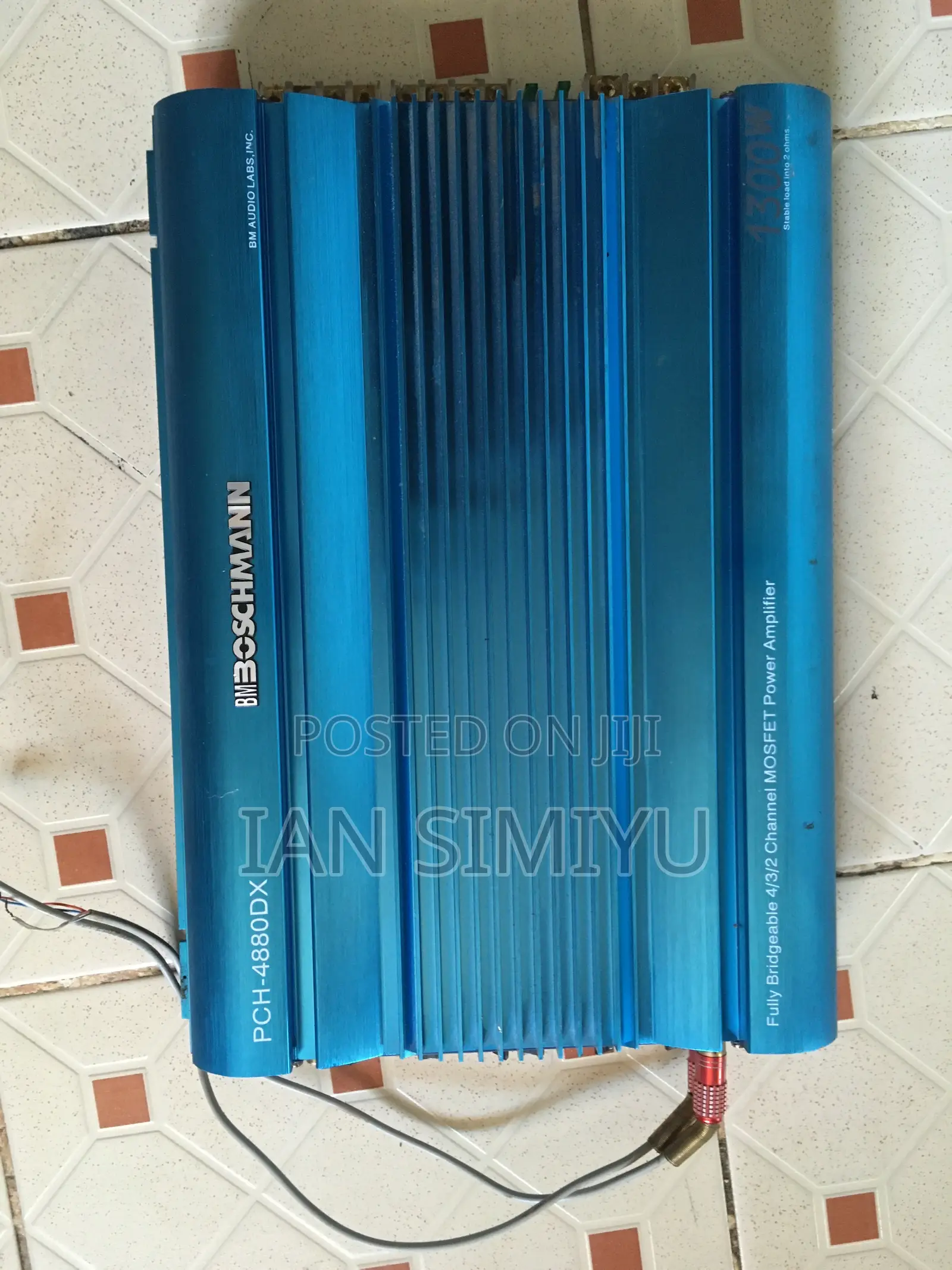 Kenwood Subwoofer + BM Boschmann Amplifier