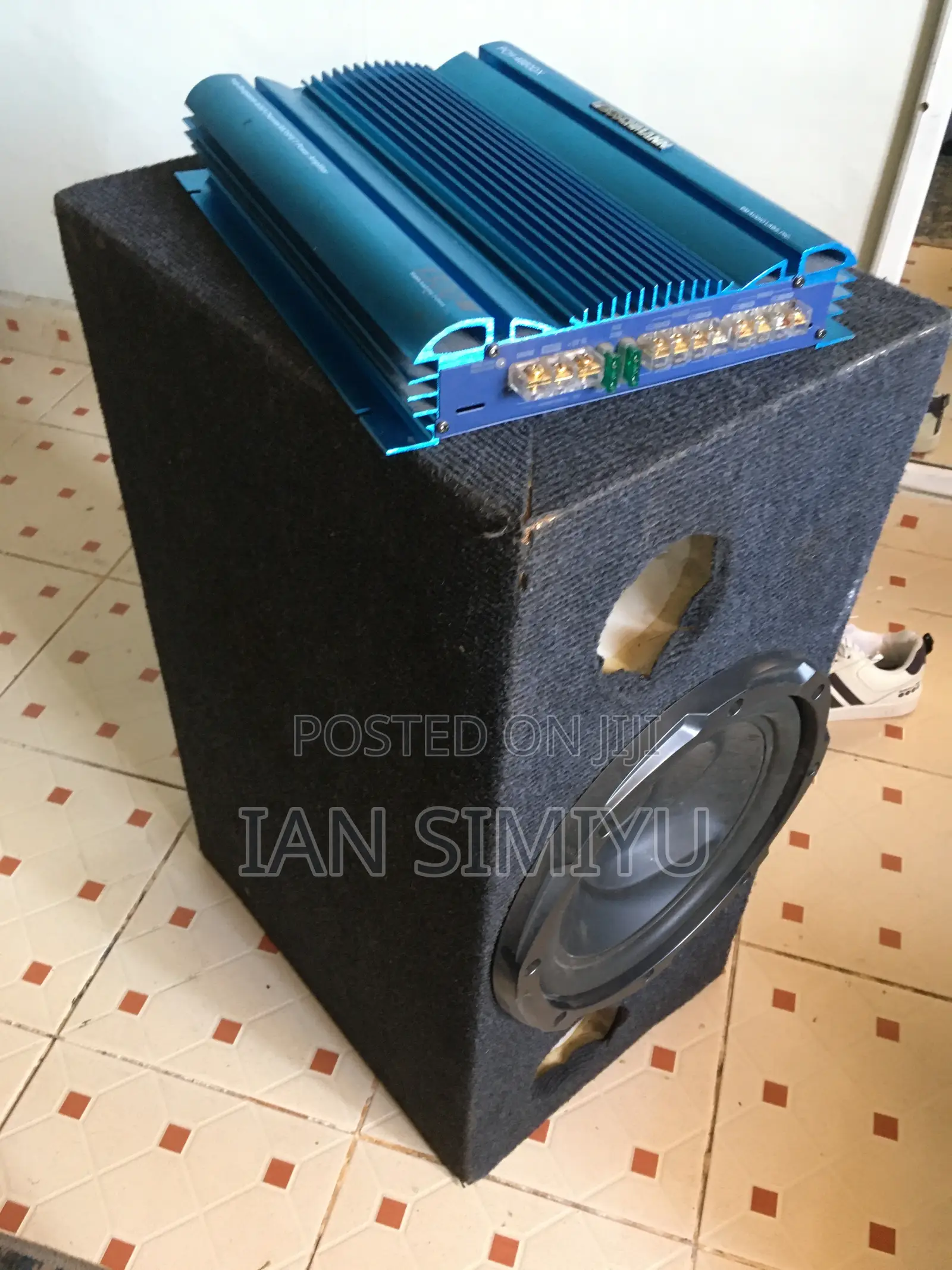Kenwood Subwoofer + BM Boschmann Amplifier