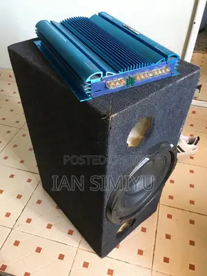 Kenwood Subwoofer + BM Boschmann Amplifier