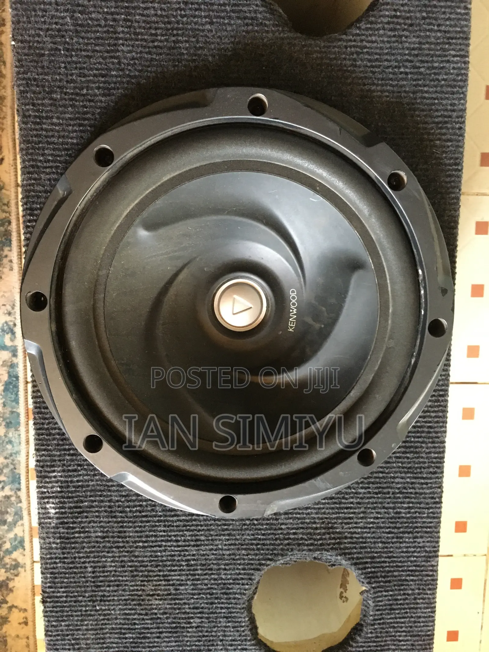 Kenwood Subwoofer + BM Boschmann Amplifier