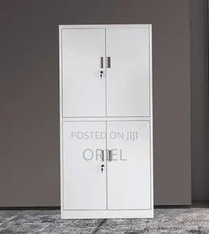 Steel Lockable 4-Door Cabinet : Office Steel Documents Cabinet