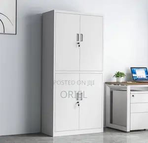 Steel Lockable 4-Door Cabinet : Office Steel Documents Cabinet