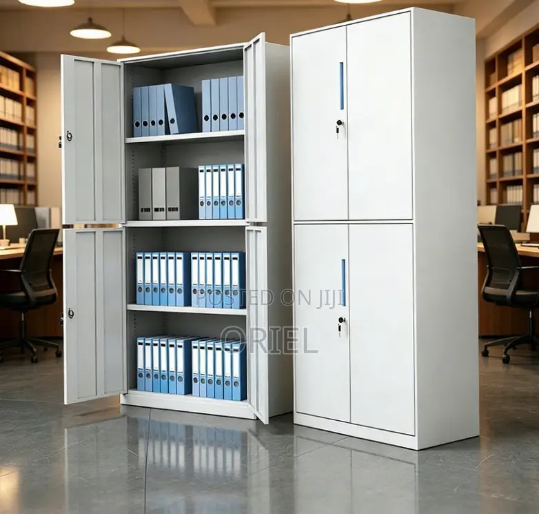 Steel Lockable 4-Door Cabinet : Office Steel Documents Cabinet