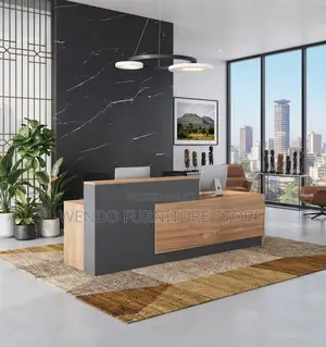 Reception Desk; 1800MM Long Style Reception Desk
