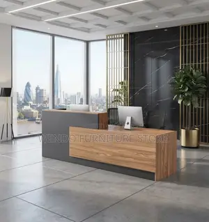 Reception Desk; 1800MM Long Style Reception Desk