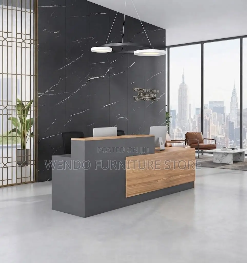 Reception Desk; 1800MM Long Style Reception Desk