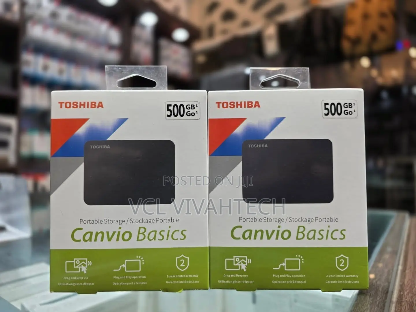 Toshiba 500gb HDD PORTABLE
