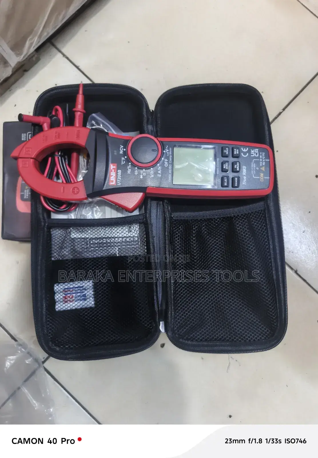 Uni-T 208B 1000v Clamp Meter