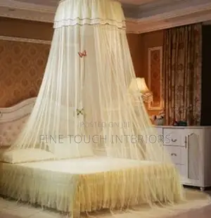 Premium Round Mosquito Net – Elegant Bed Protection