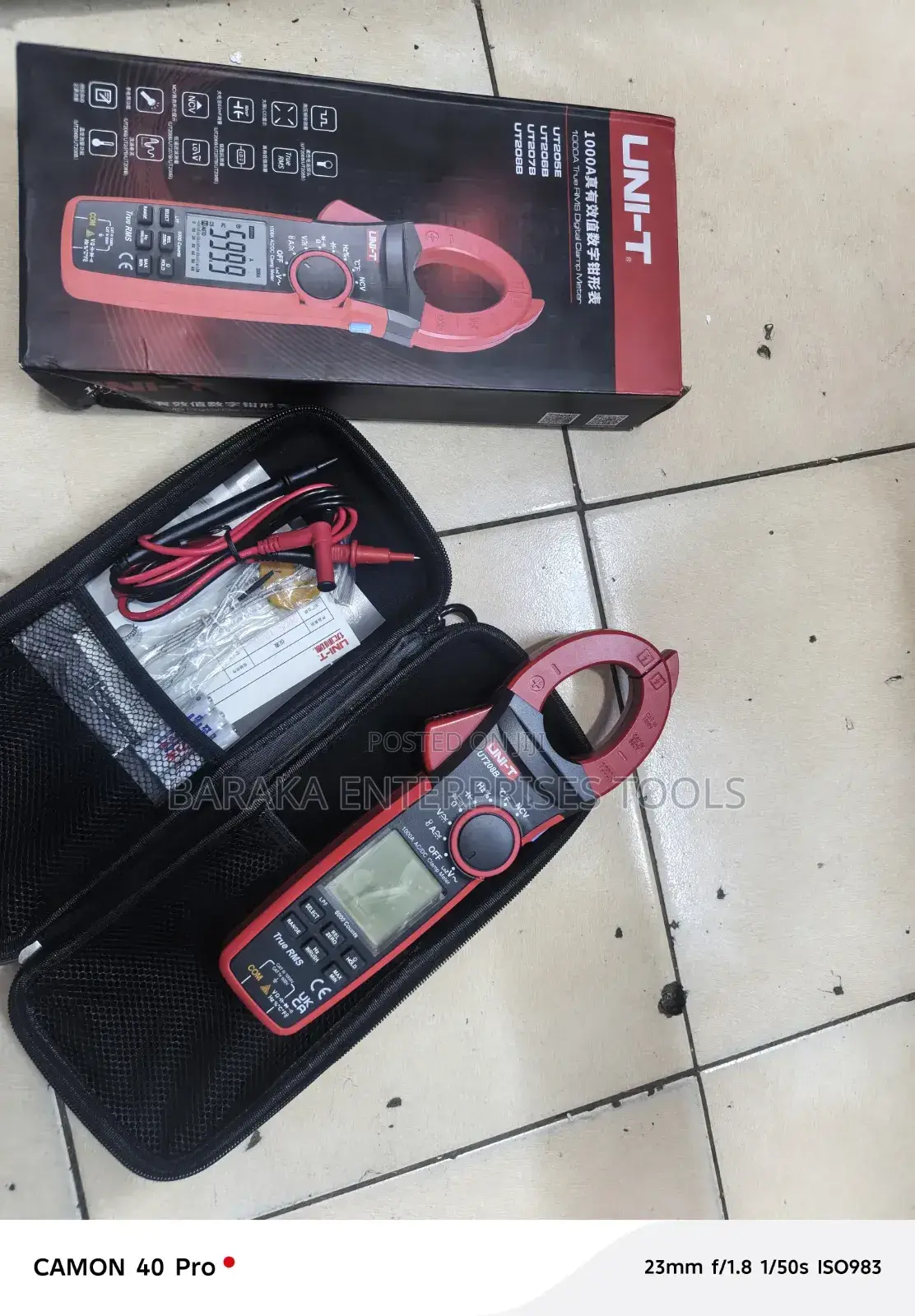 Uni-T 208B 1000v Clamp Meter