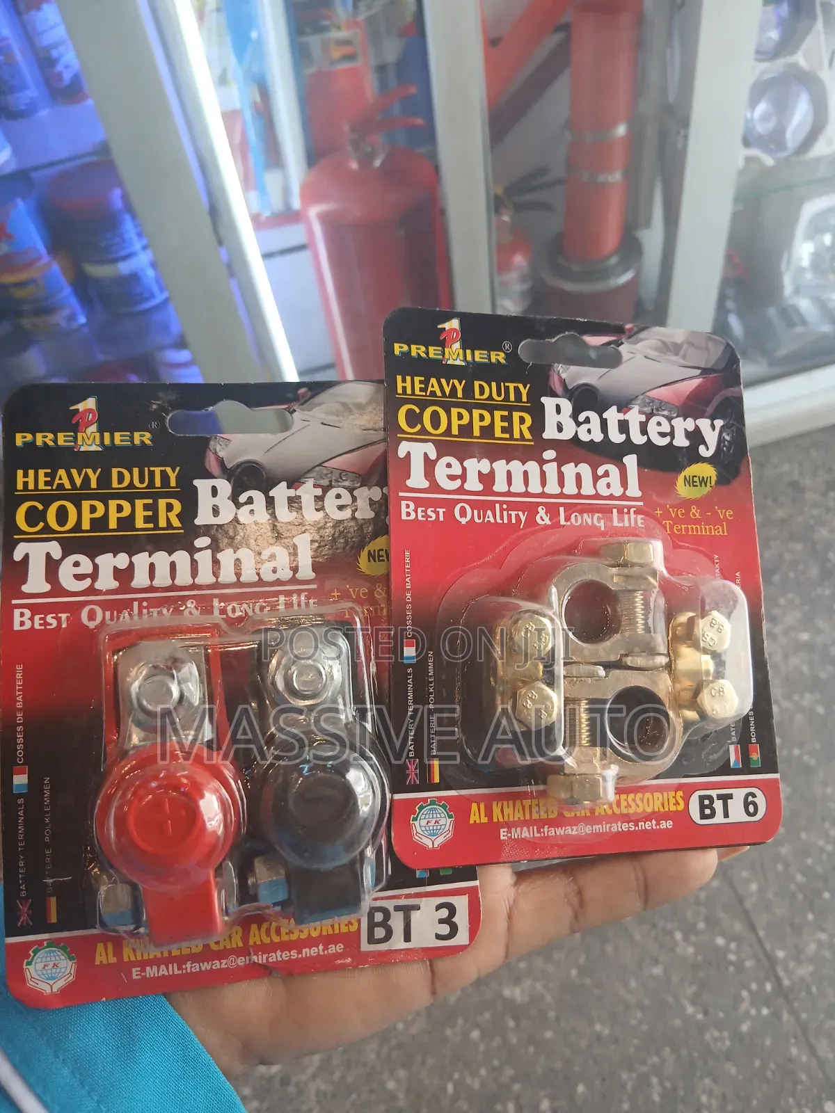 Pure Copper Top Quality Car Battery Terminals