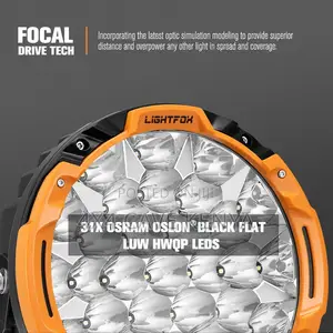 Lightfox Starrix 9inch Osram LED Driving Light