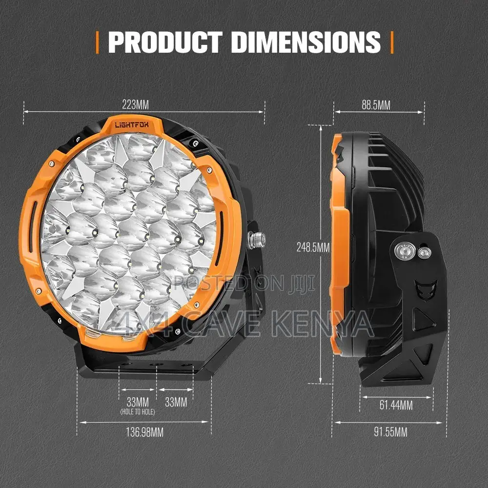 Lightfox Starrix 9inch Osram LED Driving Light