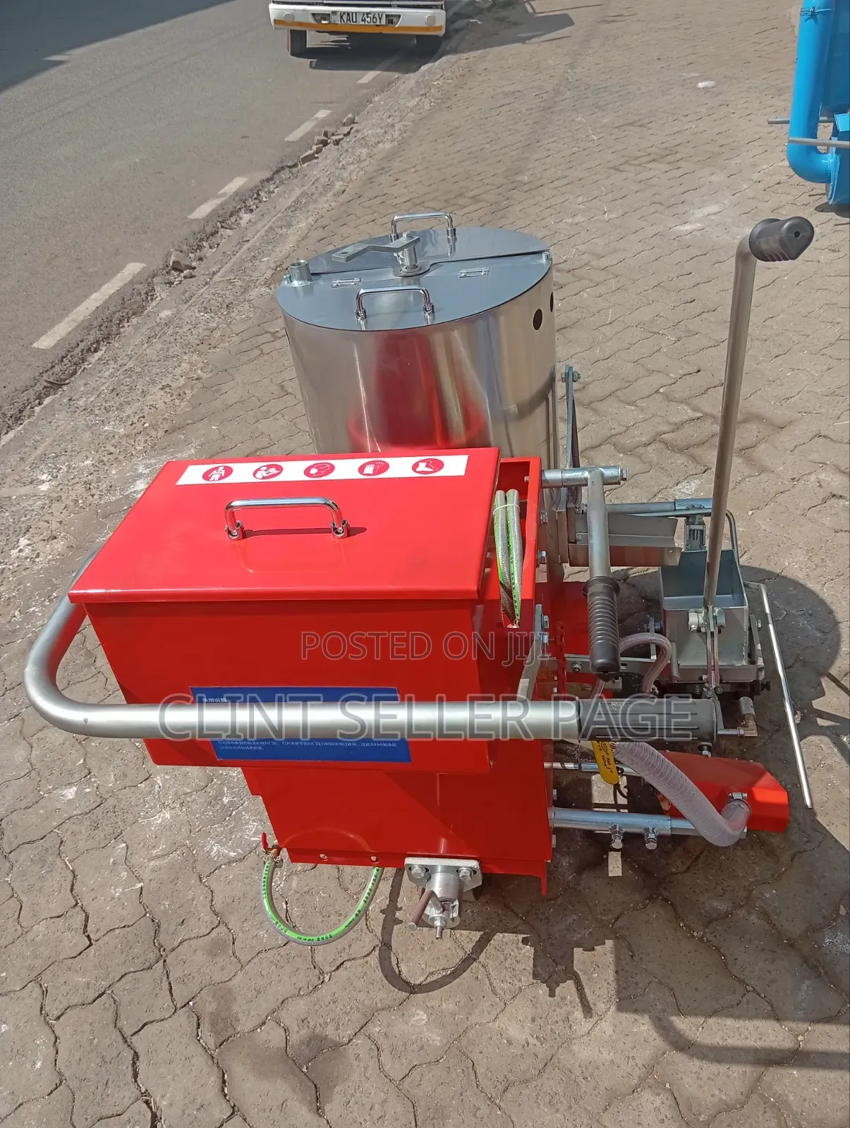 Hot Melt Road Marking Machine