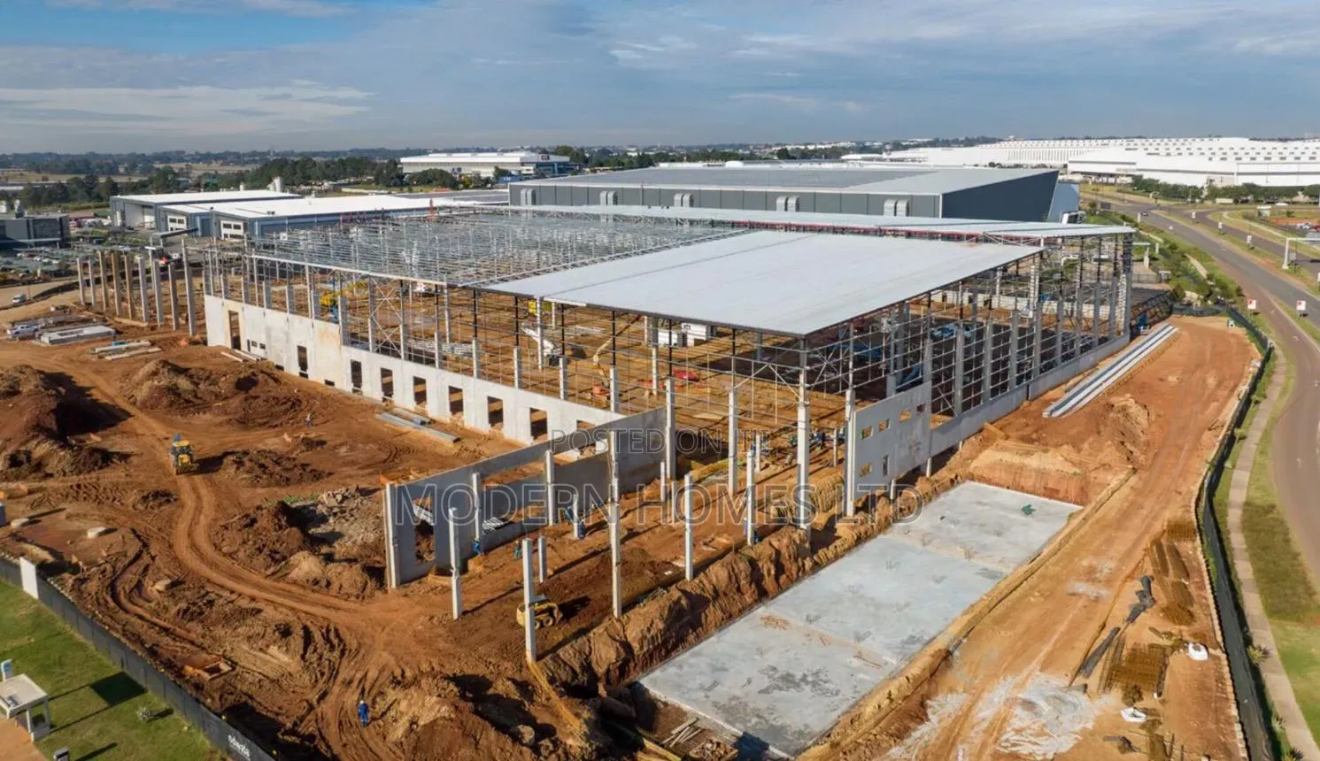Warehouse Factory Construction Experts - Design Build Across Kenya