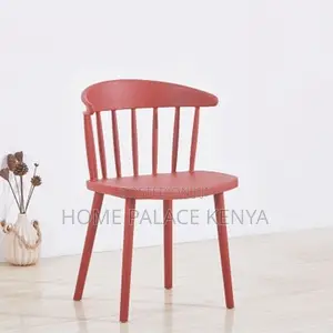 Dining Chair; Elegant Plastic Stackable Dining Chair for Homes