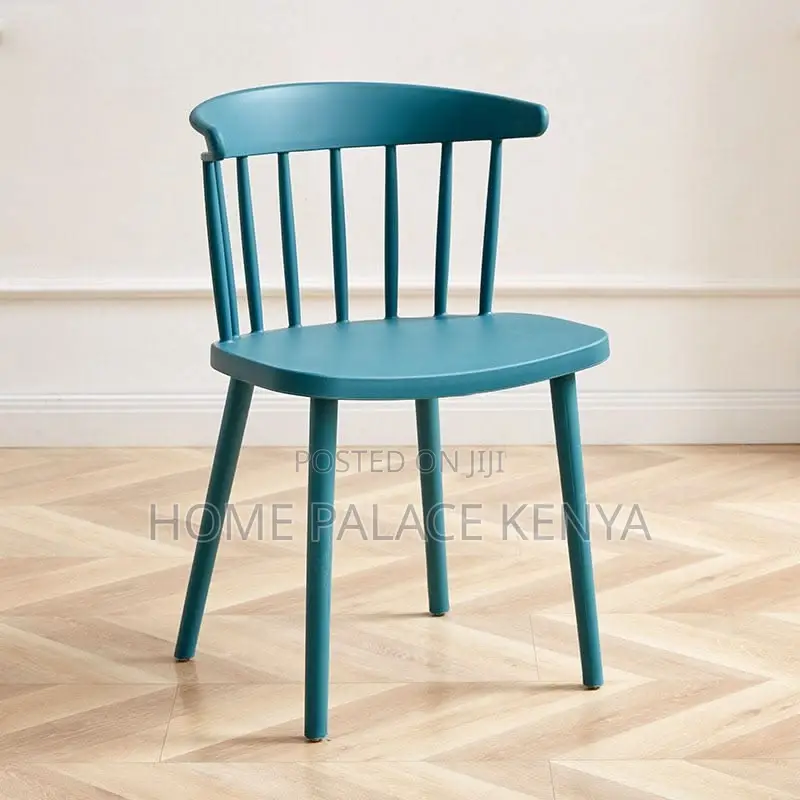Dining Chair; Elegant Plastic Stackable Dining Chair for Homes